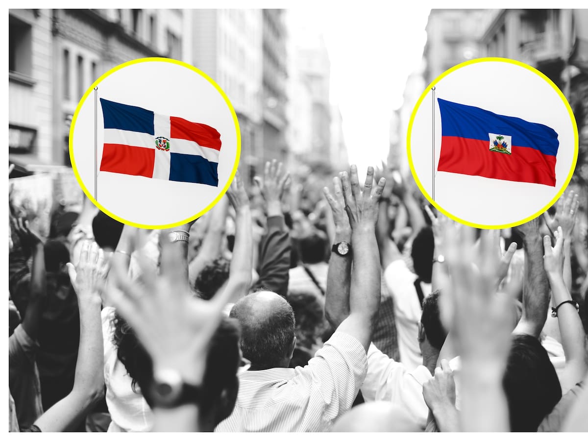 Centenares de dominicanos marcharon en contra de la presencia de haitianos en el país