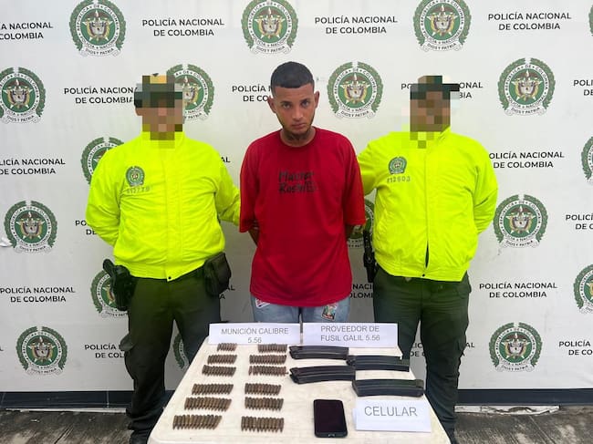 : Alias ‘Zarca’/ Policía Metropolitana de Santa Marta.