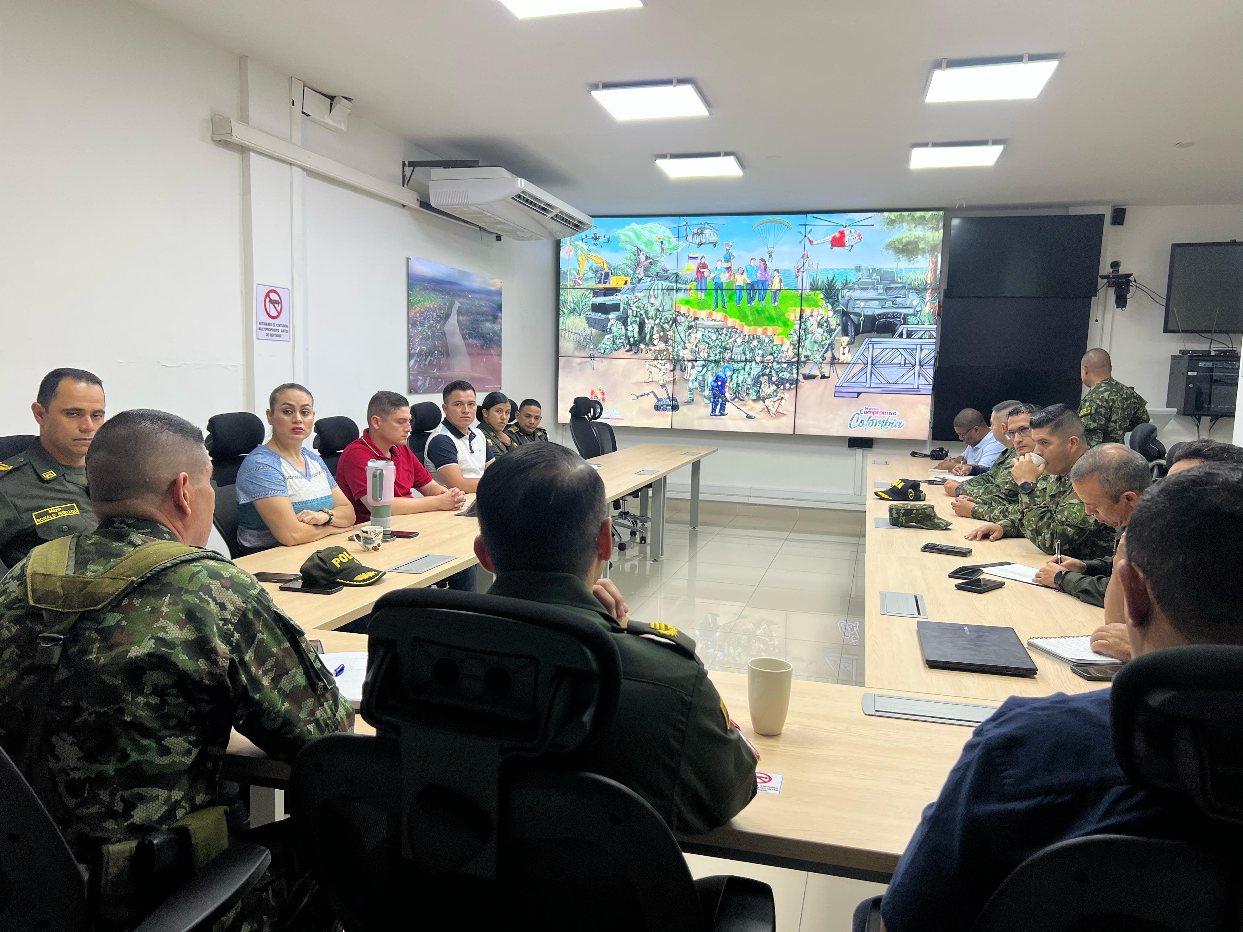 Con patrullajes aéreos refuerzan seguridad en Montería tras muerte de alias ‘Chirimoya’. Foto: Alcaldía de Montería.