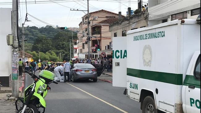 Los hechos se dieron alrededor del hospital de Floridablanca en el que dos hombres antentaron contra la vida de un señor anotaciones judiciales.. Foto: La W.