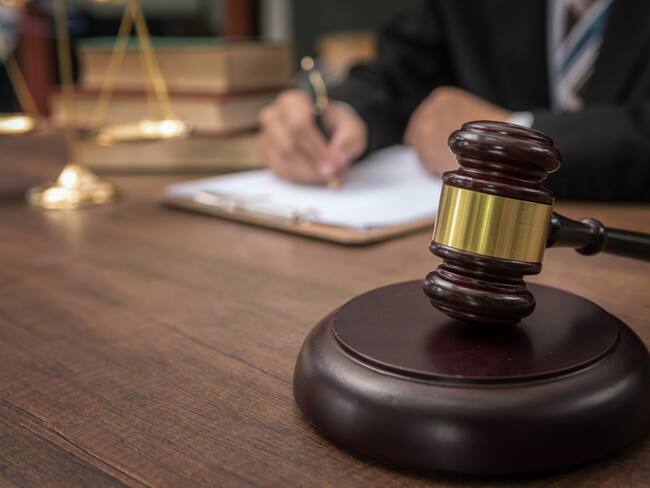 Judge gavel with Justice lawyers, Businesswoman in suit or lawyer, Advice and Legal services Concept.