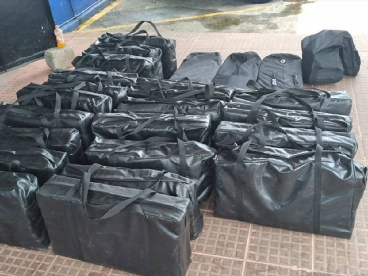 Incautadas más de nueve toneladas de cocaína a estructuras del narcotráfico