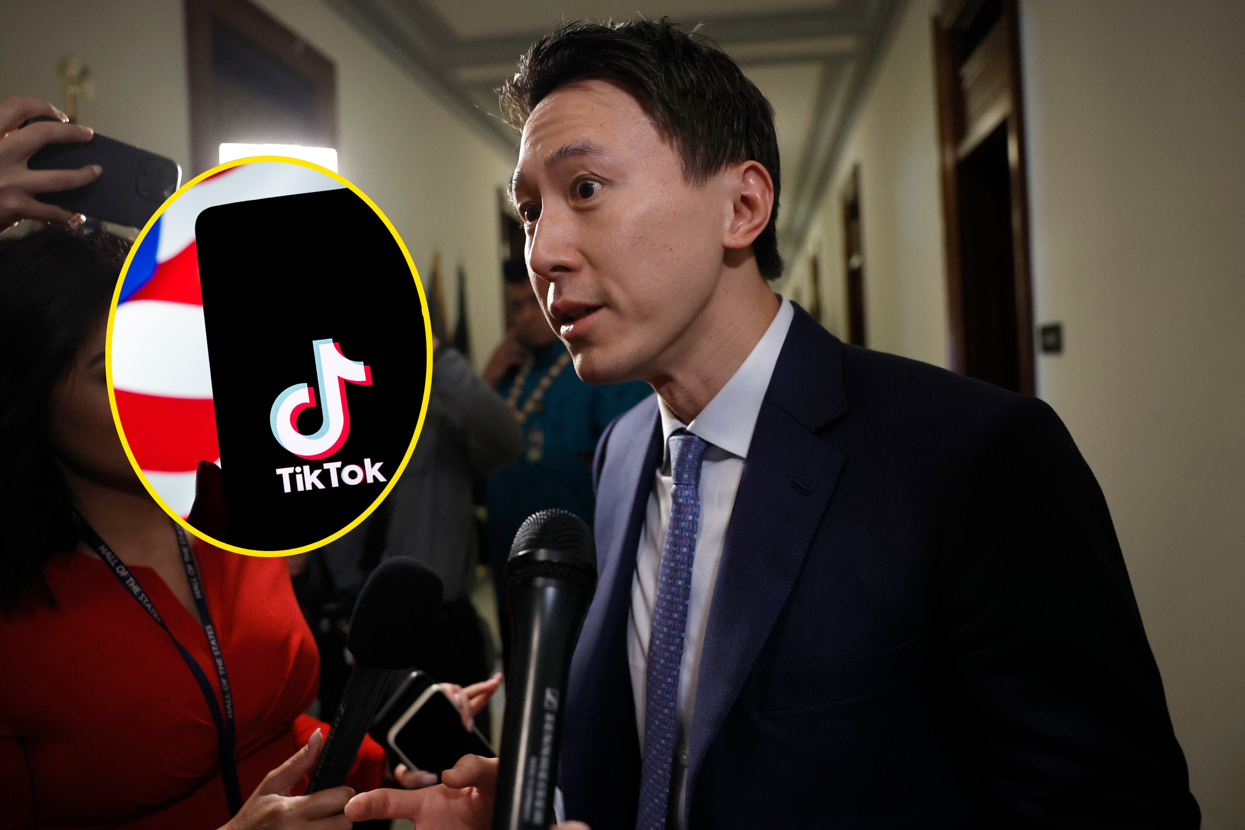 CEO de TikTok, Shou Zi Chew | FOTO: Anna Moneymaker/Getty Images
