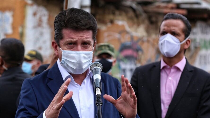 Ministro de Defensa, Diego Molano. Foto: Colprensa - Camila Díaz