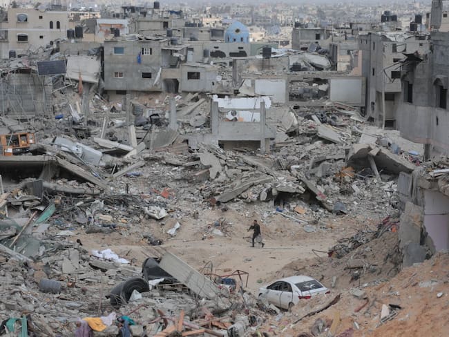Guerra Gaza. (Foto: AFP via Getty Images)