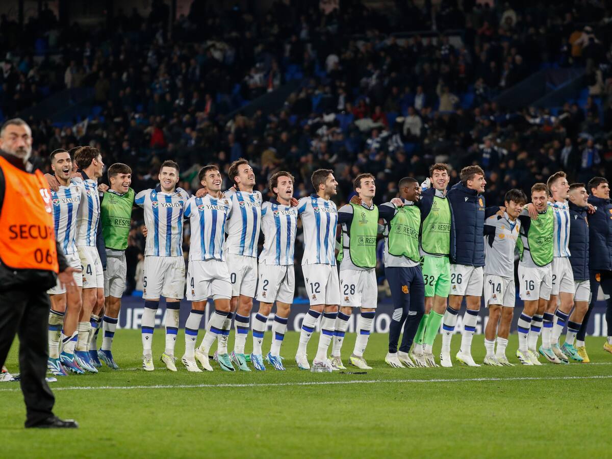Real Sociedad sigue imparable: venció 3-1 al Benfica y lo eliminó de la Champions League
