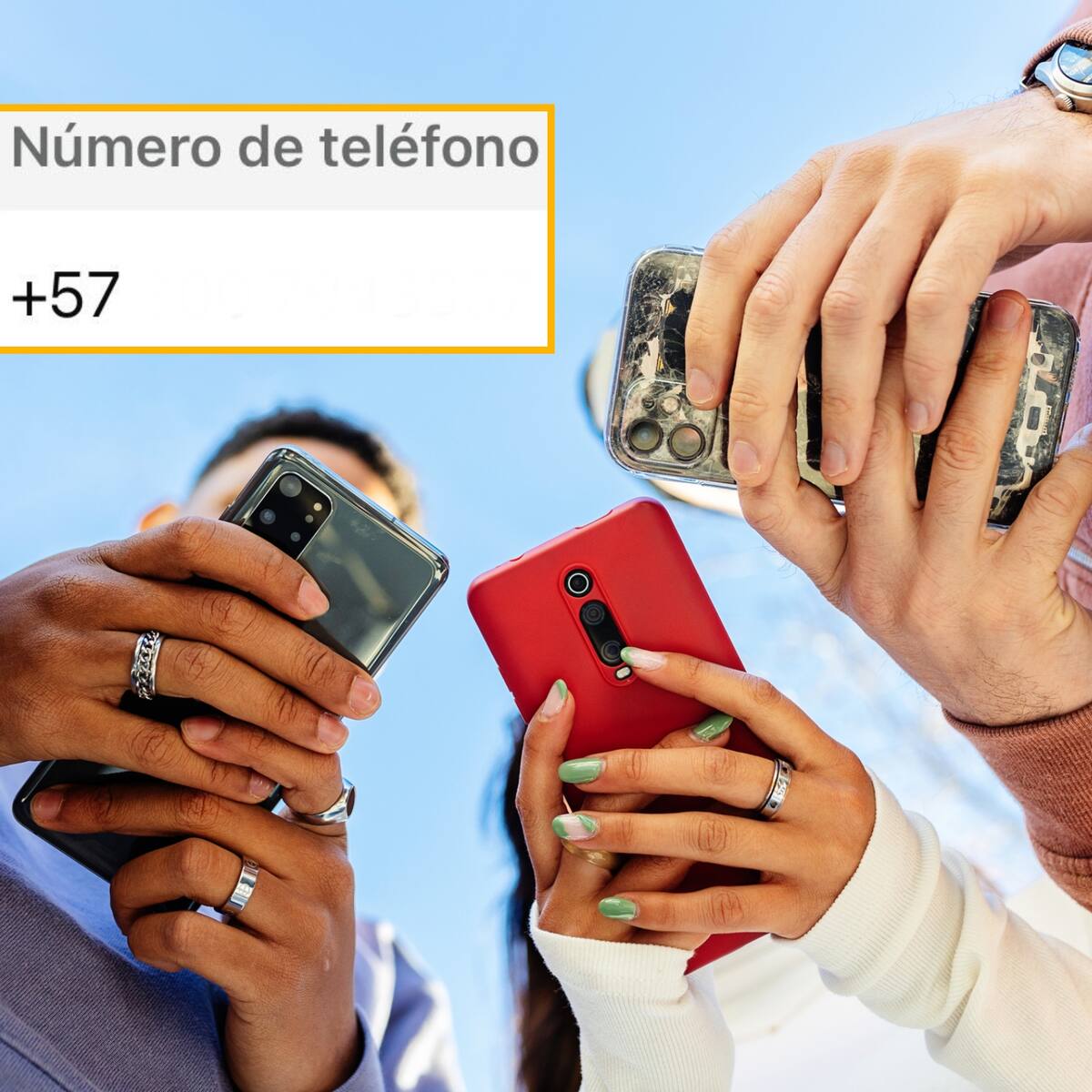 ¿Qué significan los dígitos acompañados de un más antes de un número de celular?