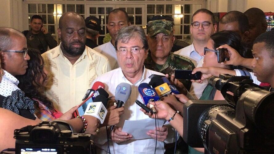 La Policía enviará un cuerpo élite anti extorsión, conformado por 23 uniformados para intervenir las diferentes modalidades de extorsión. Foto: Ministerio de Defensa