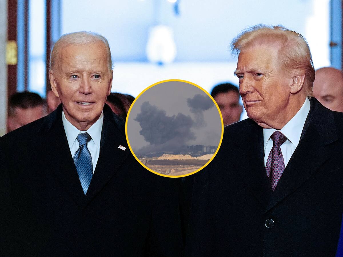 Joe Biden felicitó a Donald Trump por lograr el acuerdo de alto el fuego en Gaza