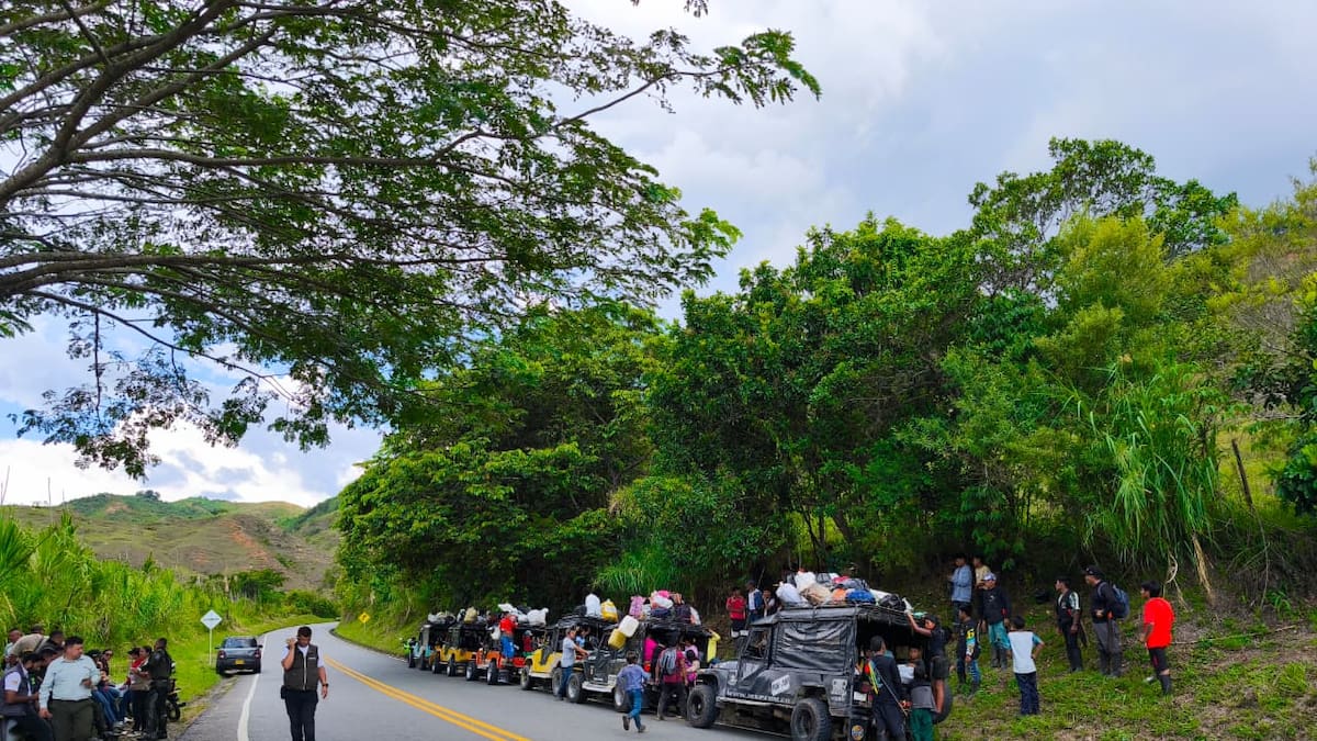 Cientos de indígenas ocupan un predio en Anserma, Caldas, en medio de reclamos por tierras