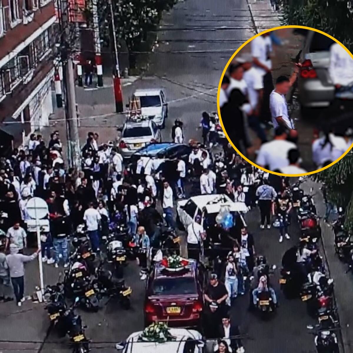 Capturado hombre que disparó al aire en medio de un velorio en Bogotá