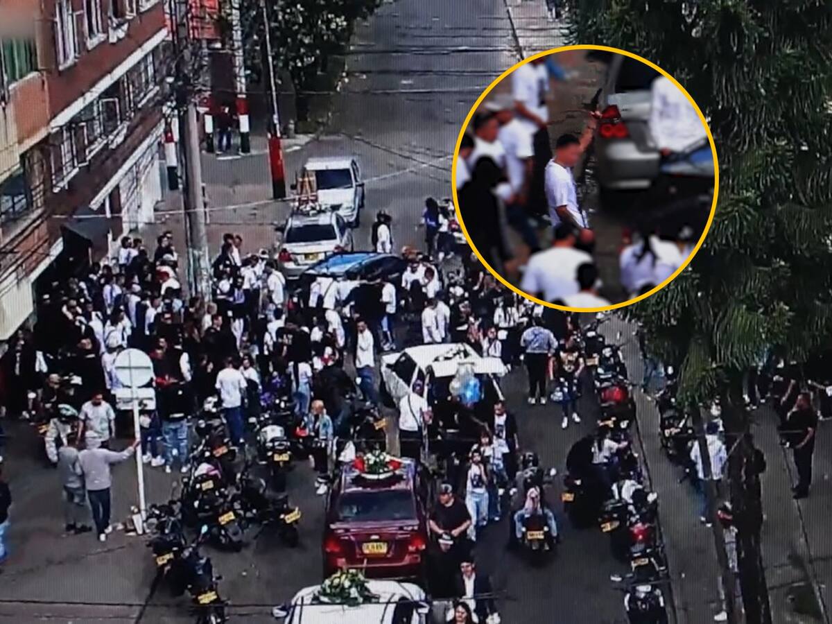 Capturado hombre que disparó al aire en medio de un velorio en Bogotá