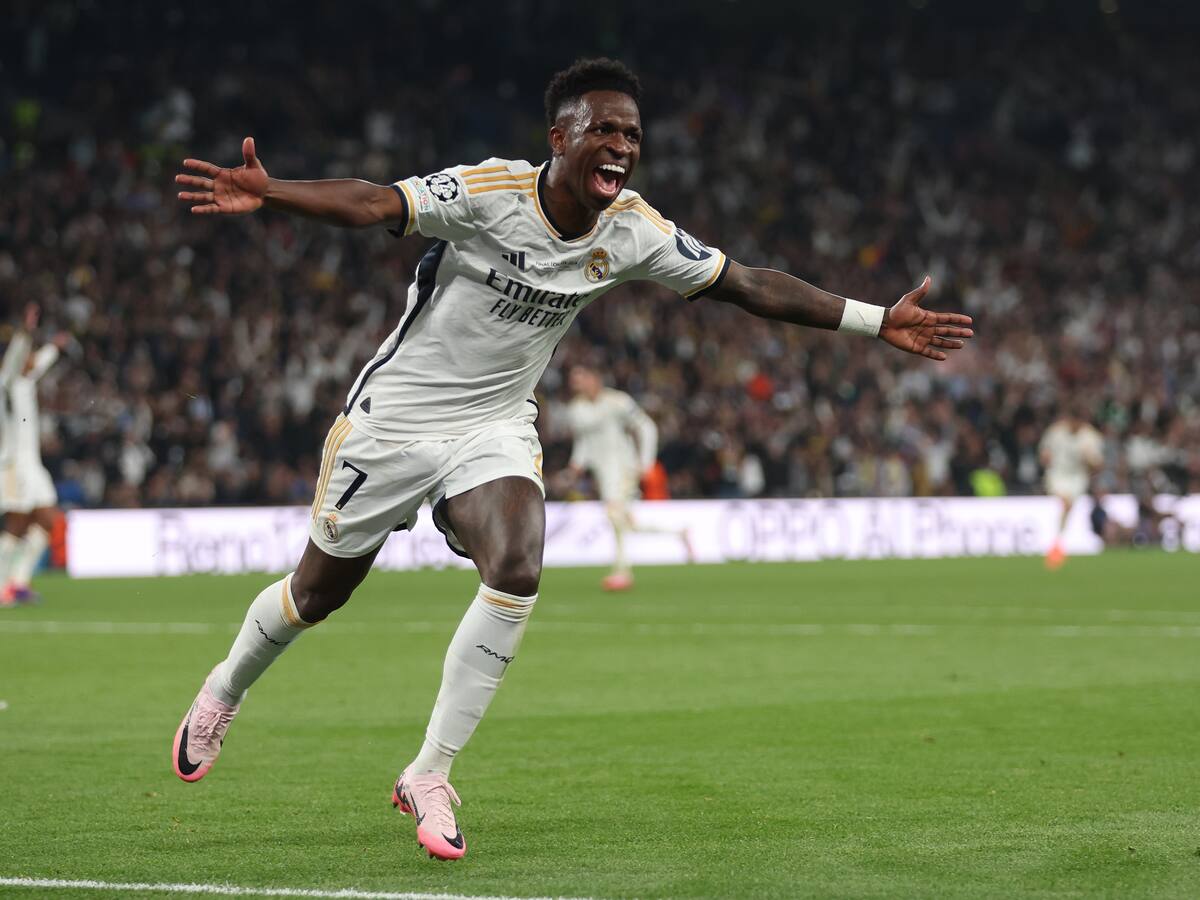 VIDEO: Vinícius Jr anotó 2-0 en final de Champions League y Real Madrid acaricia triunfo