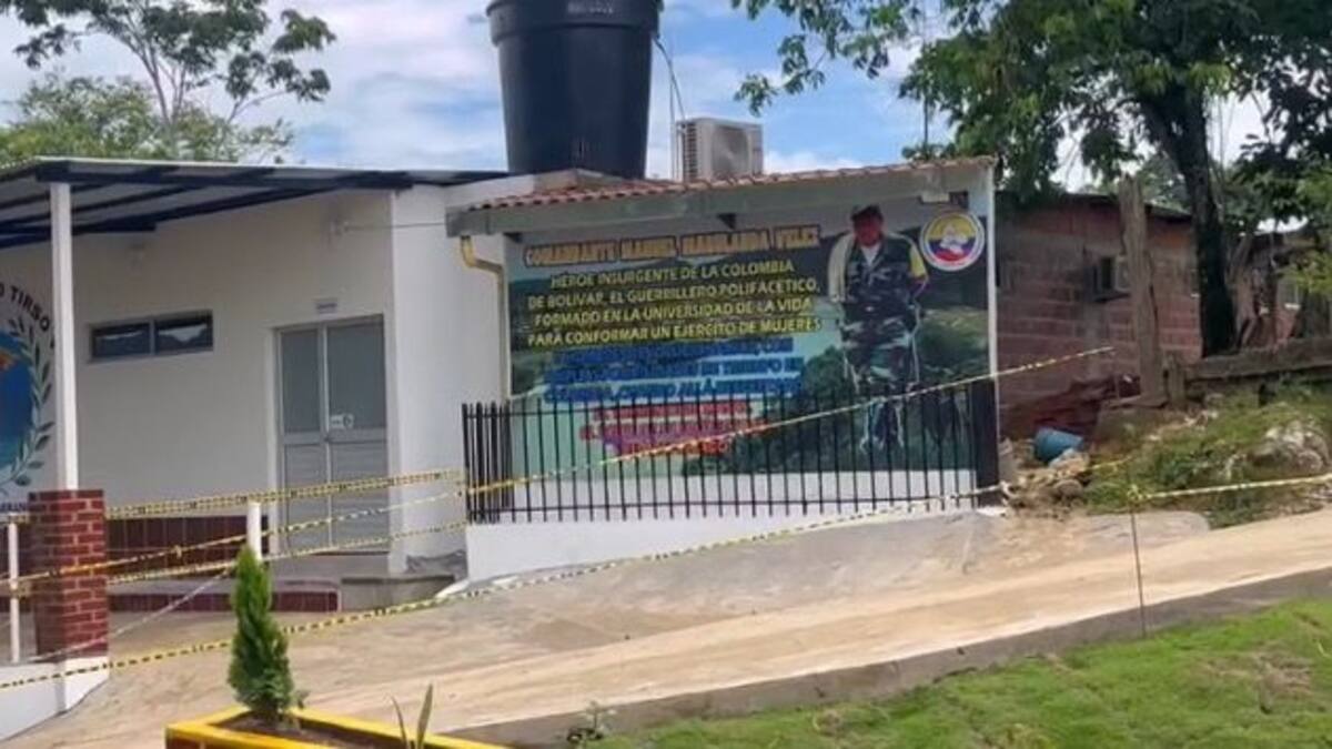 Vuelve y juega: Disidencias Farc entregaron centro de salud en zona rural de Tibú