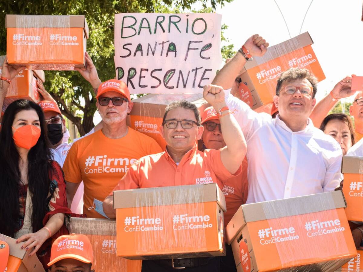 Registraduría avala firmas del movimiento Fuerza Ciudadana para el Senado