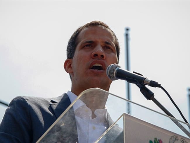 &quot;El miedo no nos va a detener&quot;, dice Guaidó tras inculpación de diputados. Foto: Getty Images
