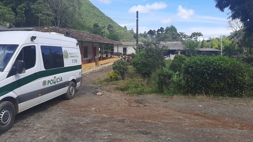 Masacre en Betania, Antioquia. Foto: Cortesía