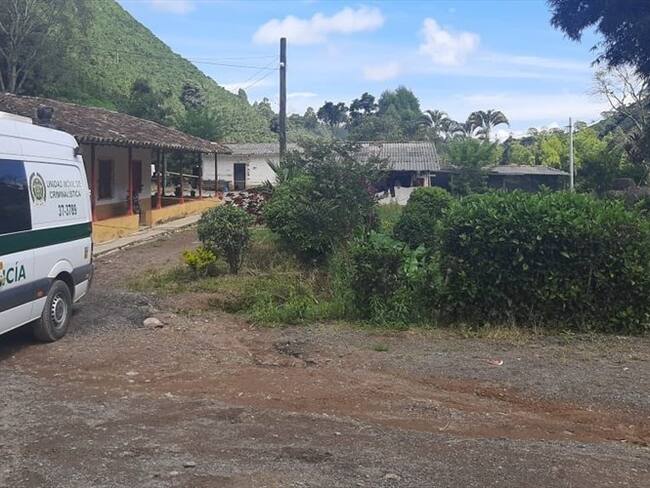 Masacre en Betania, Antioquia. Foto: Cortesía