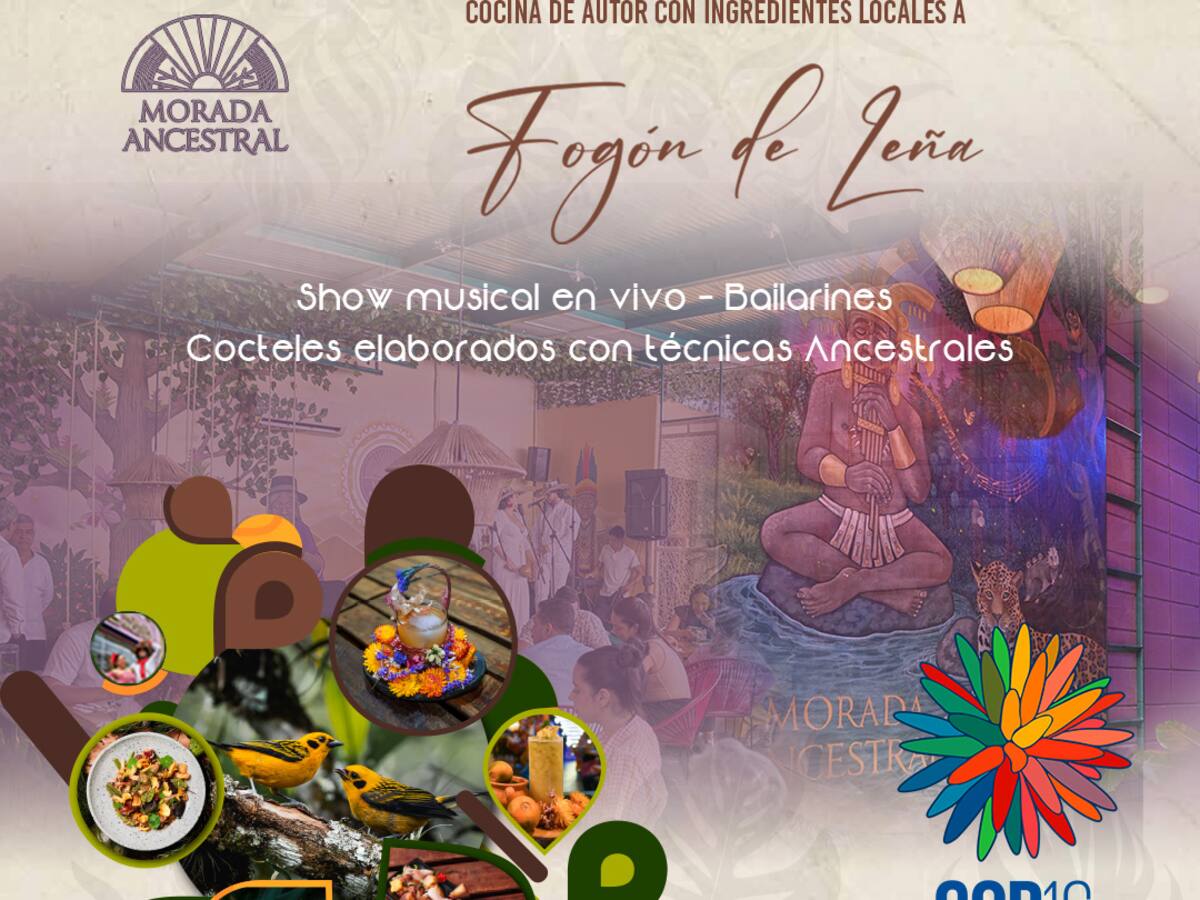 Conozca Morada Ancestral donde la gastronomía y biodiversidad se encuentran en la COP16