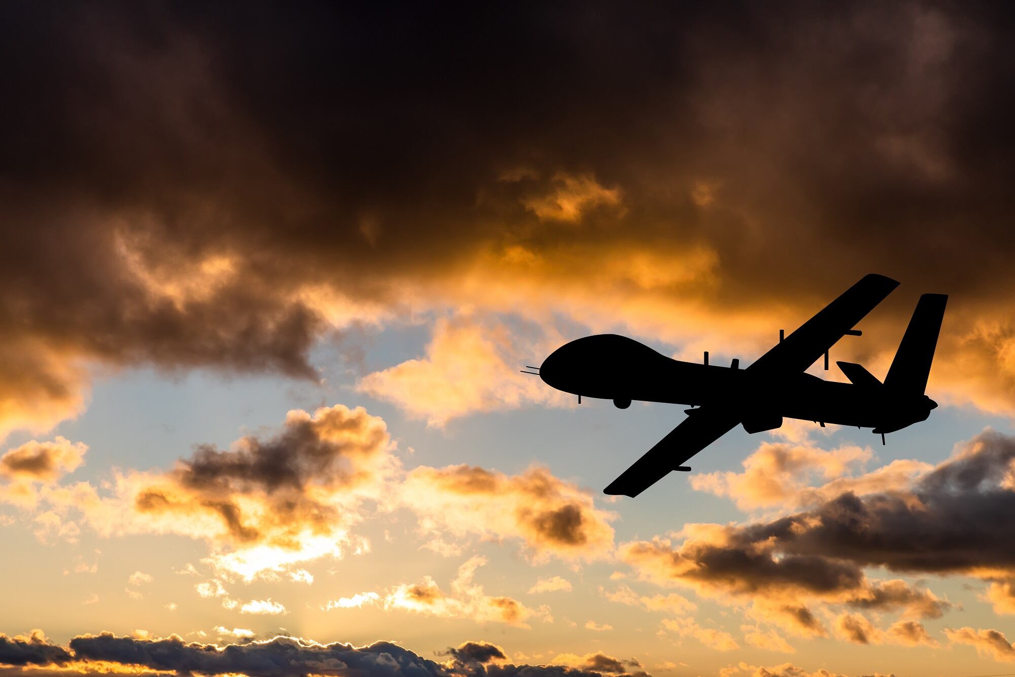 Imagen de referencia de dron. Foto: Getty Images