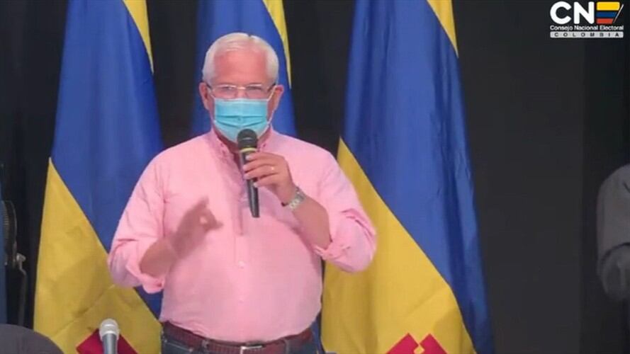 Juan Carlos López Castrillón, alcalde de Popayán . Foto: CNE