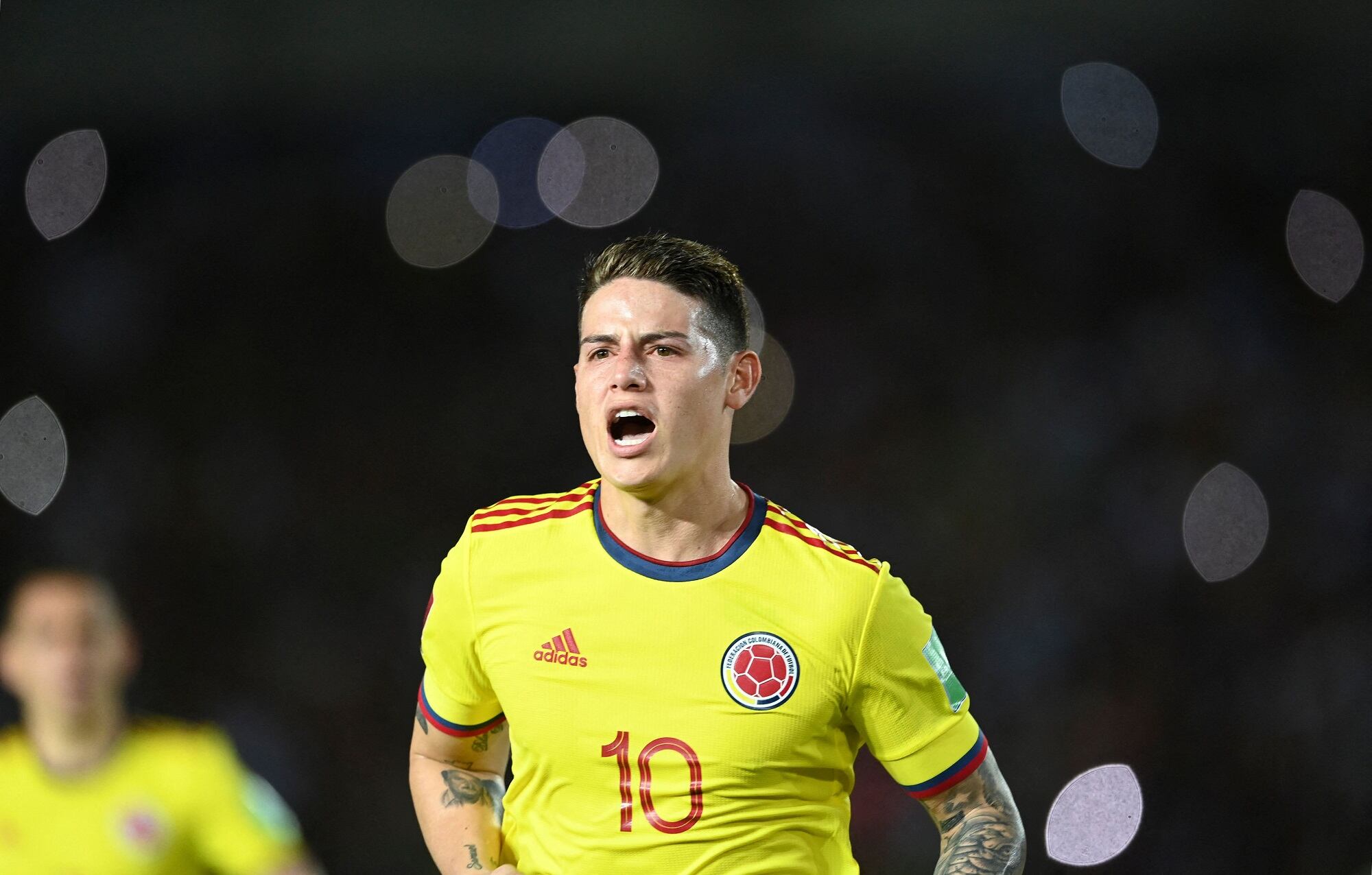 James Rodriguez. Photo by Yuri CORTEZ / AFP) (Photo by YURI CORTEZ/AFP via Getty Images