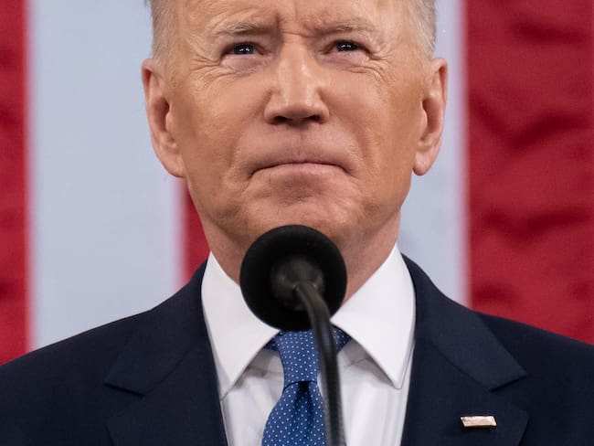 Presidente de Estados Unidos, Joe Biden, ante el Congreso