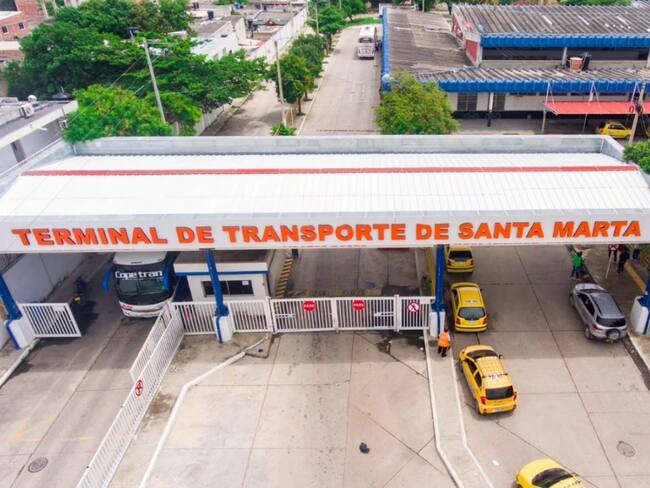 Terminal de transporte de Santa Marta/ Gobernación del Magdalena