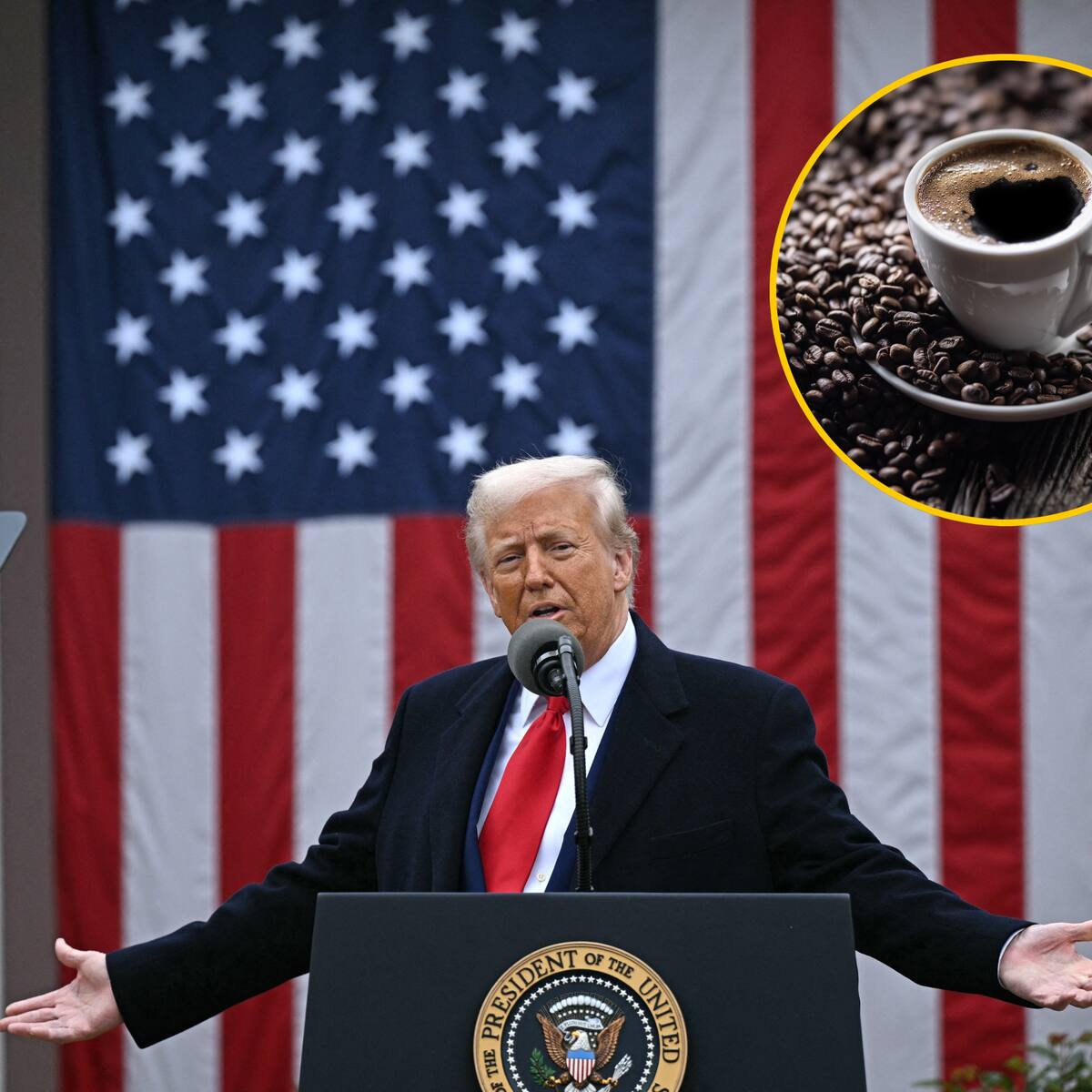 Aranceles de Trump amenazan al café latinoamericano, con precios récord del grano en EE.UU.