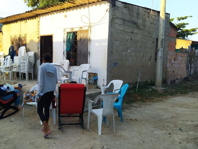 Vivienda donde residían los hermanos Pérez Muñoz con sus padres en Cartagena. Créditos: Foto/cortesía Caracol Radio Cartagena