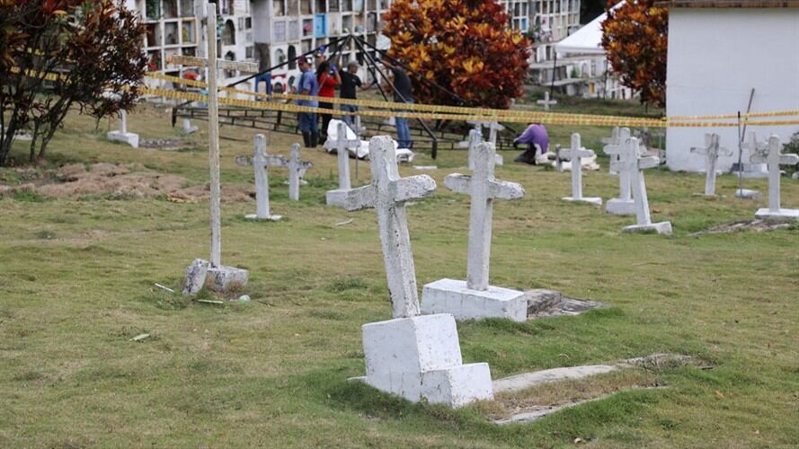 JEP podría restringir la recuperación de cuerpos en Dabeiba. Foto: Cortesía JEP