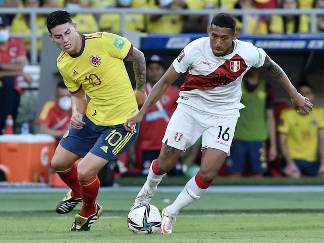 Colombia vs. Peru, Eliminatorias al Mundial de Catar / Getty Images