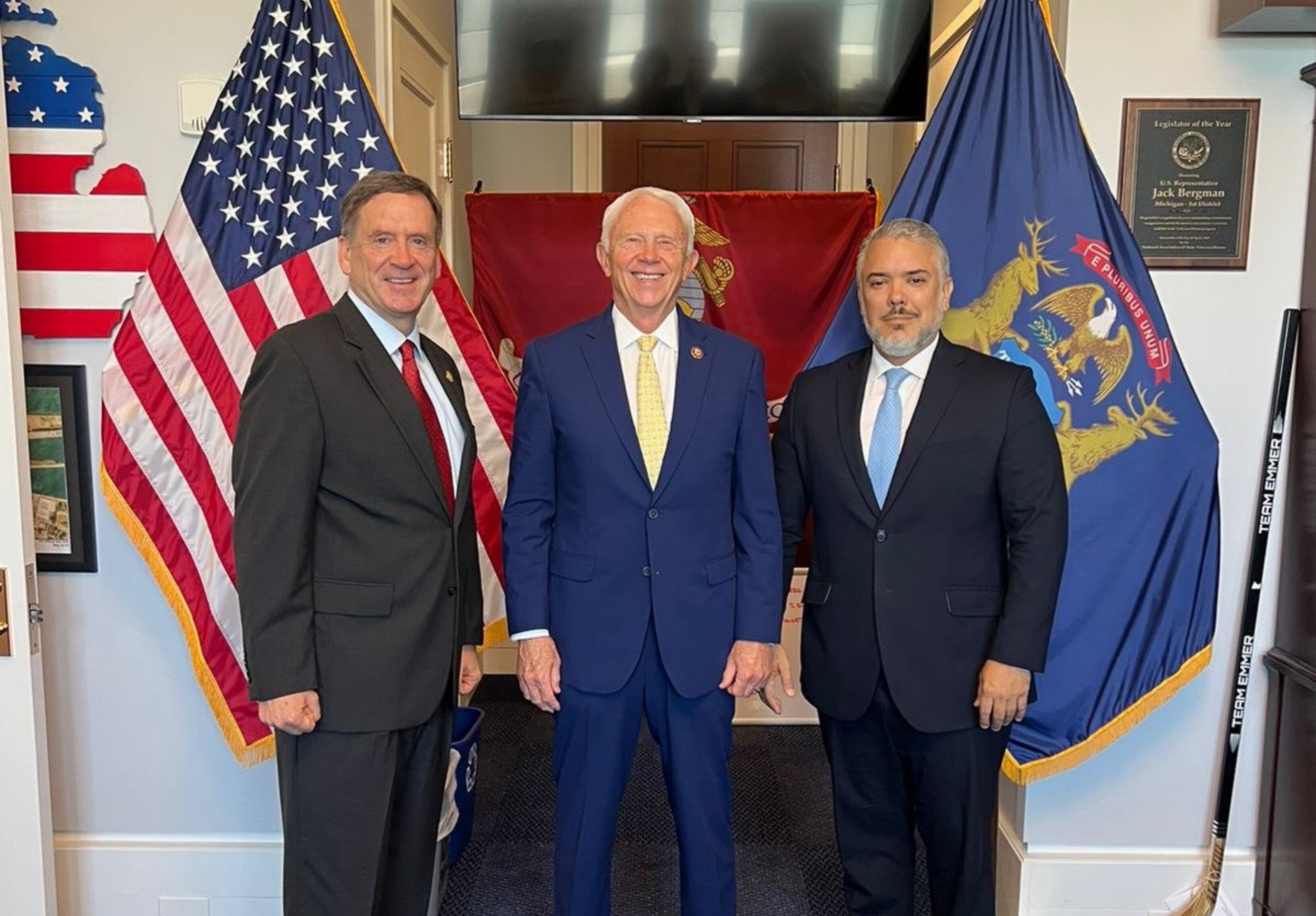 Expresidente Iván Duque en Washington | Foto: Suministrada