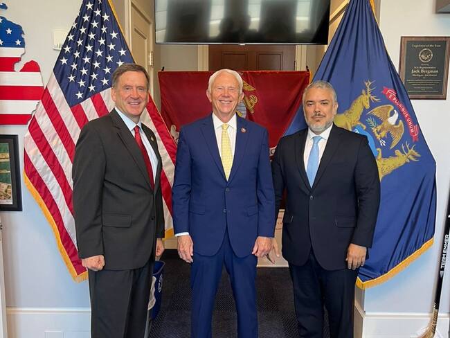 Expresidente Iván Duque en Washington | Foto: Suministrada