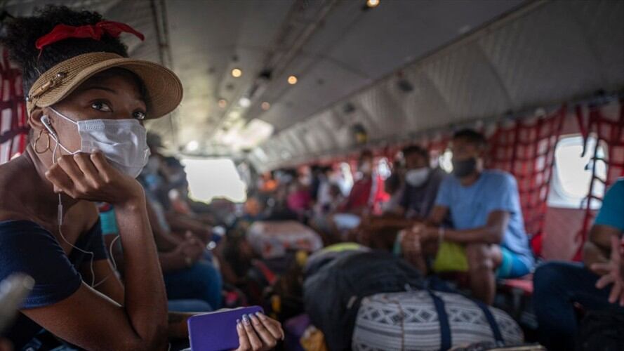 Atención a los afectados del huracán Iota. Foto: Getty Images