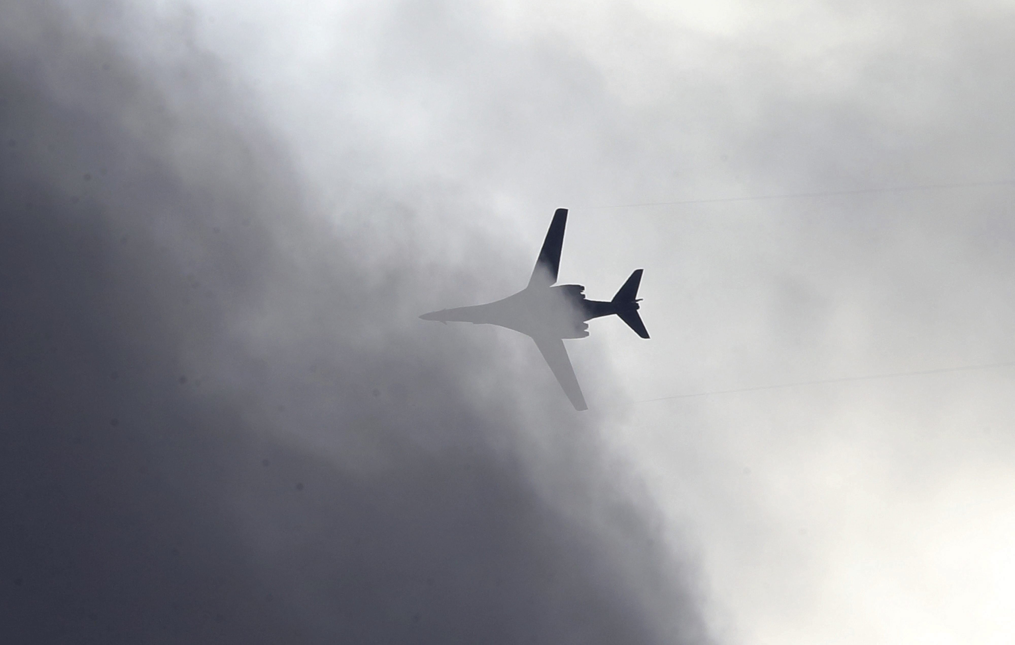 Imagen de referencia de avion en Siria. FOTO:  EFE/ Tolga Bozoglu
