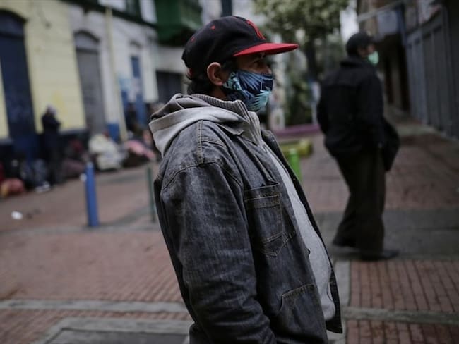 En Bogotá, 71 habitantes de calle se recuperaron de COVID-19. Foto: Colprensa