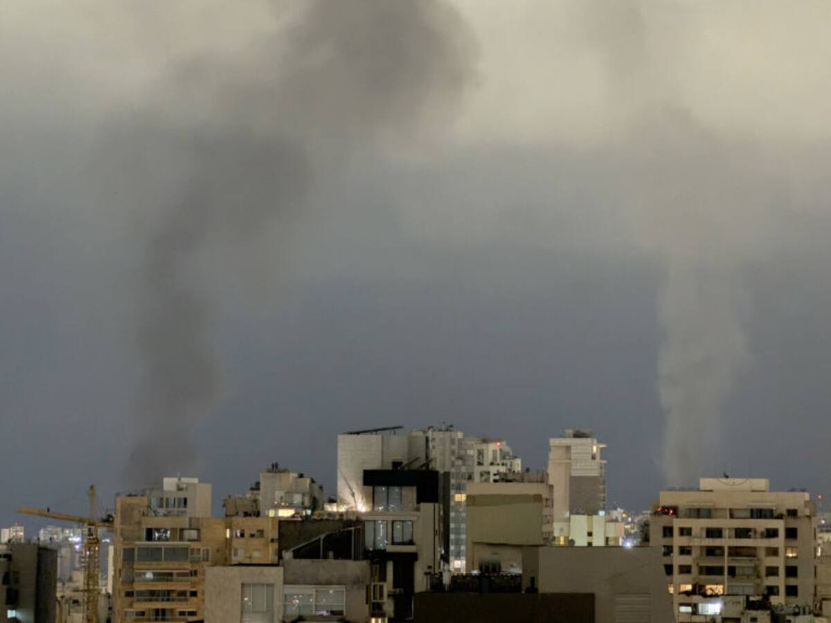 Israel lanzó dos ataques aéreos contra el centro de Beirut en Líbano