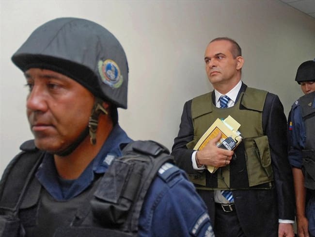 Salvatore Mancuso envió un mensaje tras conocerse las dificultades que ha tenido su proceso de extradición a Colombia. Foto: Getty Images / LUIS BENAVIDES