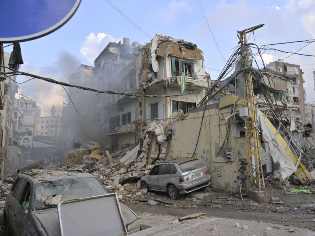 Israel anunció evacuación en edificios y bombardeó al sur de Beirut