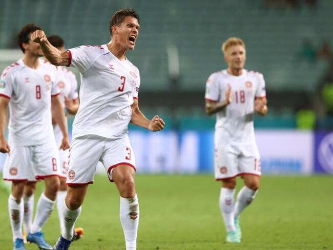 Dinamarca consigue su pase a las semifinales de la Eurocopa. Foto: Getty Images