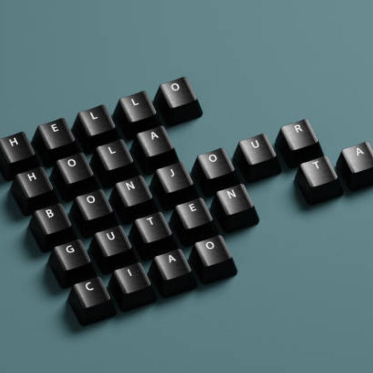 El enigma detrás del trend viral: ‘Mira entre las letras ... de tu teclado’