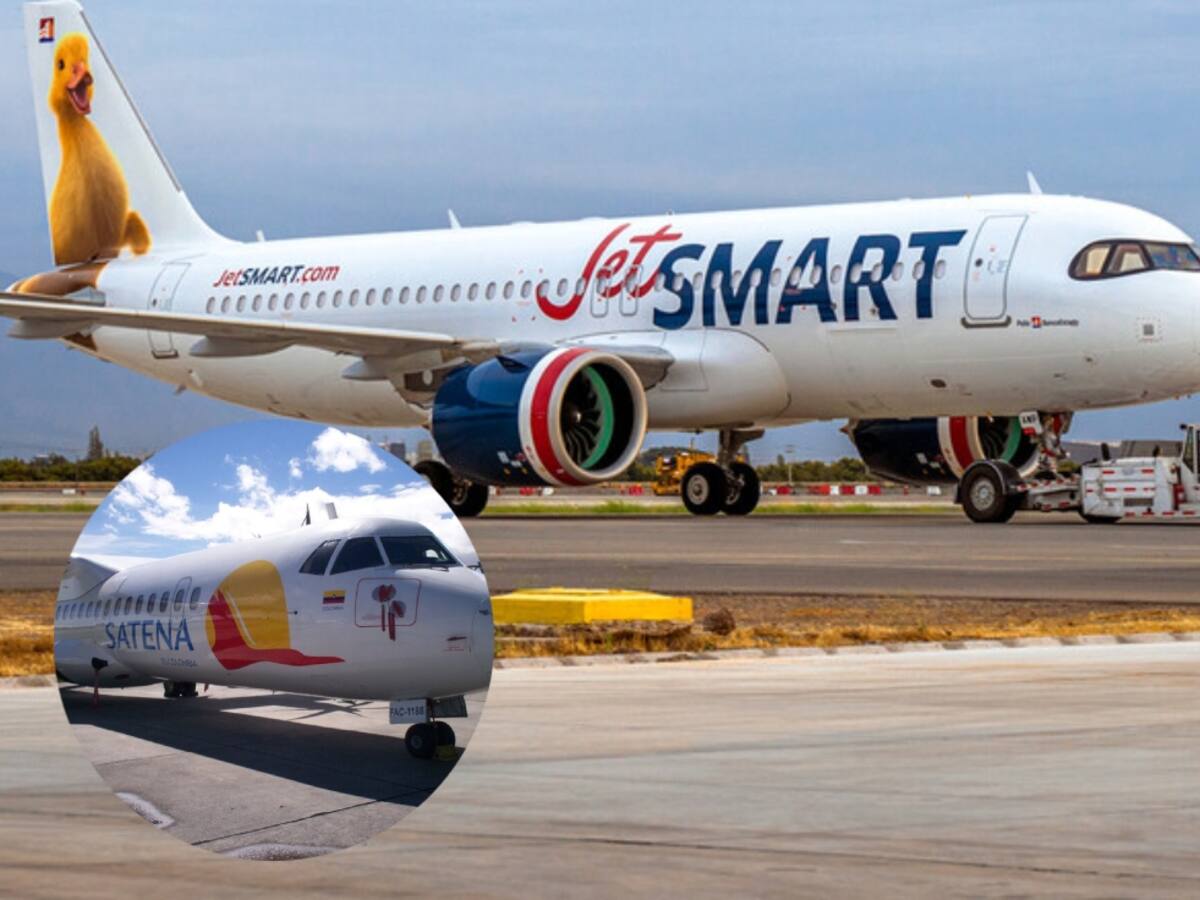 JetSmart y Satena fortalecen sus operaciones regionales para este fin de año
