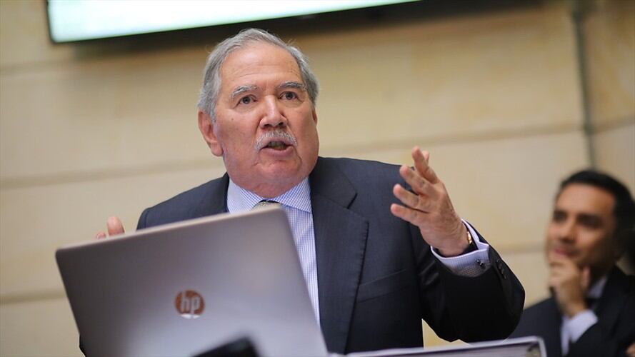 Guillermo Botero, ministro de Defensa. Foto: Colprensa