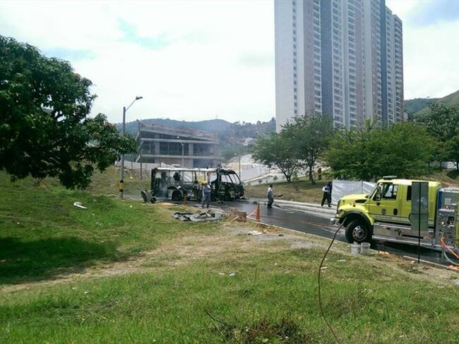 Paro armado llega a la ciudad de Medellín. Foto: Cortesía Ricardo Monsalve