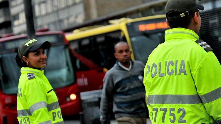 Para la Policía metropolitana de Bogotá la prioridad es mantener el funcionamiento de Transmilenio debido a que es el medio de transporte más usado en la ciudad: Doris Manosalva. Foto: Colprensa