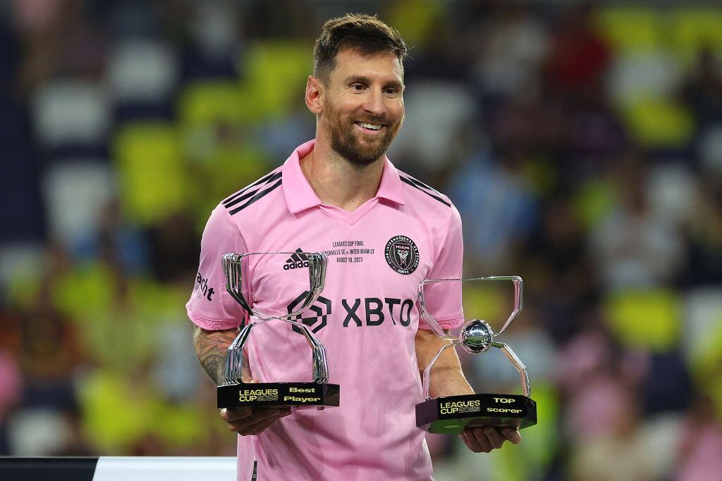 Messi se convierte en el futbolista con más trofeos de la historia con 44 títulos. Foto: Kevin C. Cox/Getty Images.