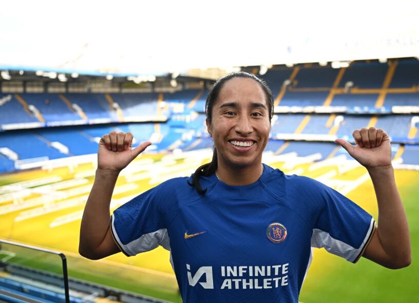 Mayra Ramírez, nueva jugadora del Chelsea / chelseafc.com