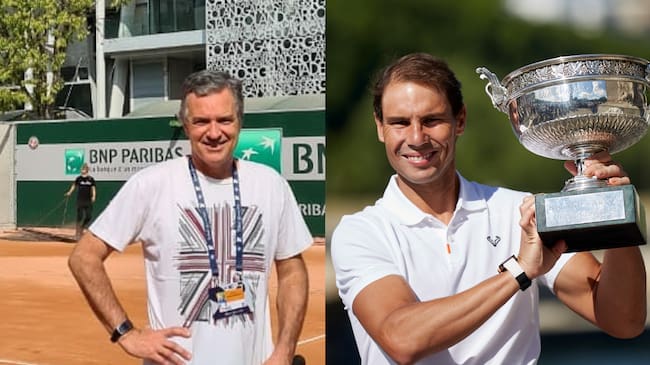 Extenista Javier Frana sobre victoria de Nadal en Roland Garros: “él juega perfecto en esta cancha” / FOTO: Twitter: @javifranatenis - Getty Images