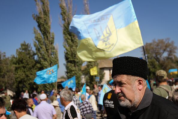 Imagen de referencia de propesta en Jersón. Foto: Getty